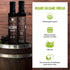 12 100% 8.45 oz, 250mL Dr. Cowans Garden Certified Organic Balsamic Vinegar from Greece, Gourmet Vinegar Matured