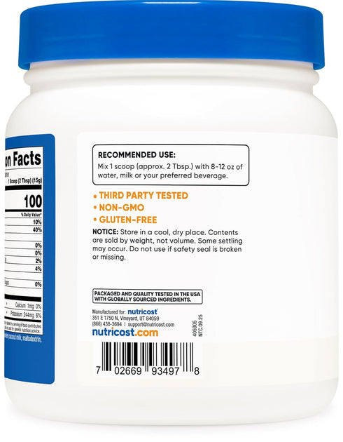 1LB Nutricost Coconut Milk Powder