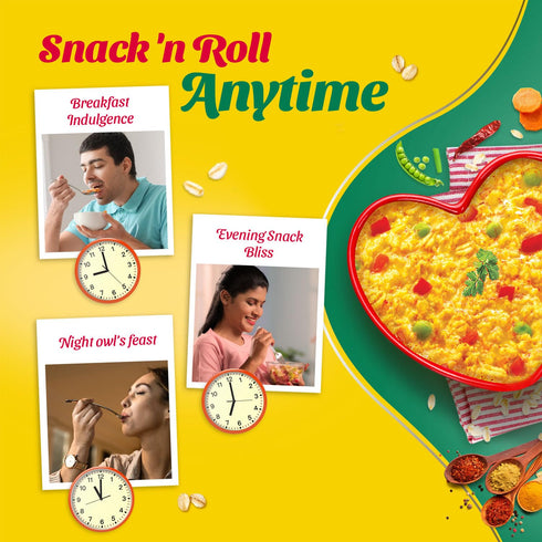 Saffola 1 Masala Oats Veggie Twist Kg