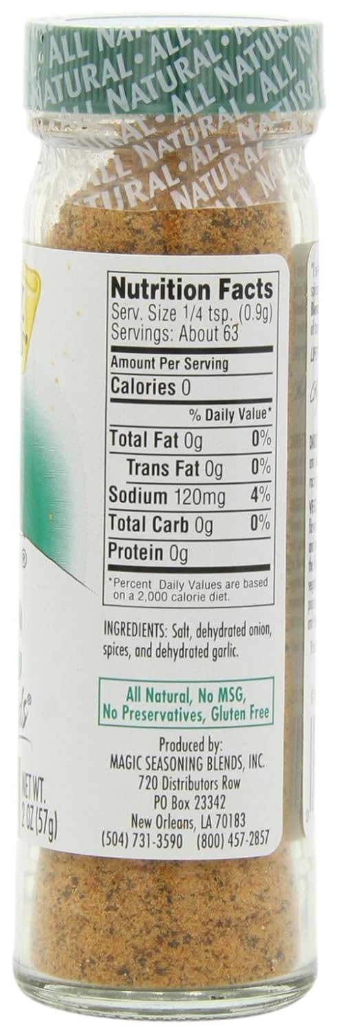2 (Pack 6) Magic Seasoning Blends Vegetable Magic, Ounce