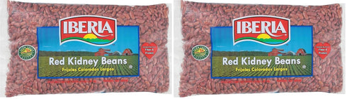 Iberia Red Kidney Beans, 4 Lb. (Pack of 2)