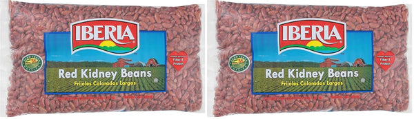 Iberia Red Kidney Beans, 4 Lb. (Pack of 2)