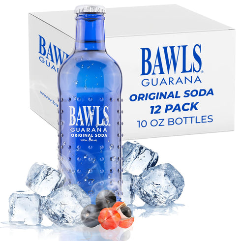 Bawls Guarana Original, Guarana Drink, Guarana Soda, Guarana Fueled Soda for Energy, High
