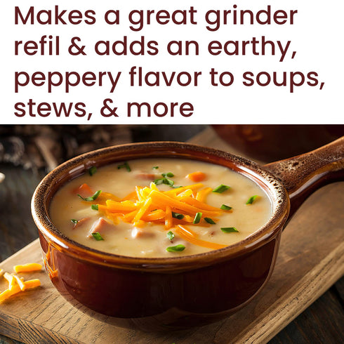 The Spice Way Ground White Pepper, 4 oz Pure Pepper Powder