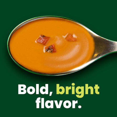 32 oz (Pack 6) Pacific Foods Organic Roasted Red Pepper and Tomato Soup, Carton