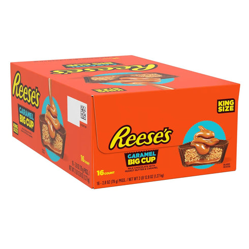 REESE'S Big Cup with Caramel Milk Chocolate King Size Peanut Butter Cups
