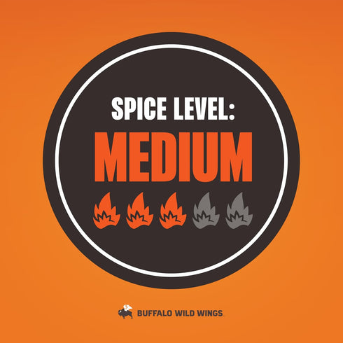 5 oz, Buffalo Wild Wings Original Hot Sauce, fl Medium Hot Dipping Sauce, Marinade and Seasoning for Chicken Wings