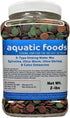 Aquatic Foods Inc. 4-Type Ultra Mix of 12mm - 1/2'' Wafers, Spirulina-Algae 6-Type Worm 10-Type