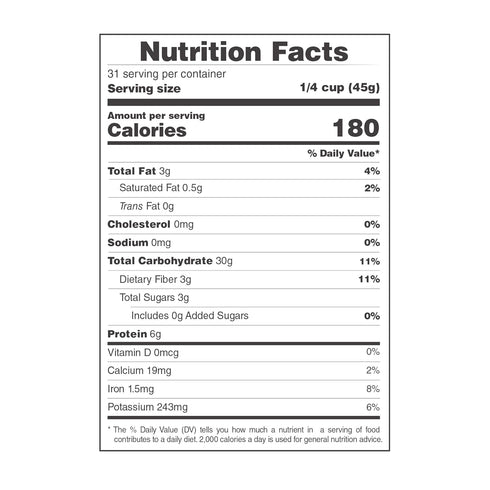 3 lb Happy Andes Tri-Color Organic Whole Grain Quinoa Non-GMO, Non Gluten, Ready to Cook Food for Oats & Seeds Recipes