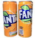 6pack 330ml/each Original European FANTA Orange Flavor Soda Soft Drink- With FANTA Sticker