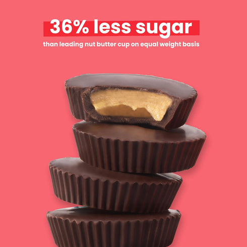 (3 5g 9.5oz UNREAL Dark Chocolate Peanut Butter Cups Value Size Bags) | Vegan, Sugar | Gluten Free, Fair Trade, Non-GMO