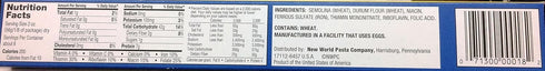 Ronzoni 16 Oz. Pack 3. Thin Linguine Macaroni