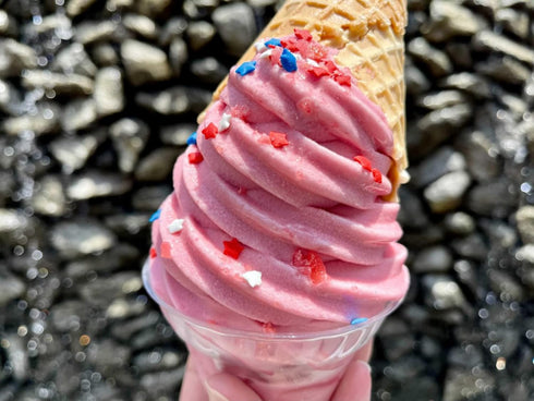 4.60 Dole Soft Serve Mix, Raspberry, Pound