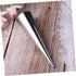 9pcs Alipis Stainless Steel Croissant Conical Baking Tools for Home Bakery for Making Delicious Bread and Pastries