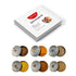 Set 6 3 Indian Spice Sampler Kit Gift by Flavor Temptations | Salt-free, Gluten-free Spices including Garam Masala