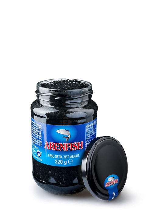 Eurocaviar - Shikran - Smoked Herring Black Caviar Pearls 11.99 oz [340