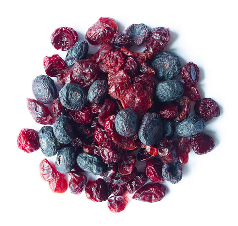 1 Organic Mixed Berries, Pound Non-GMO Dried Blueberries, Cranberries, and Tart Cherries, Kosher, Lightly Sweetened