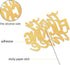 Thirty Three Happy Birthday Cake Toppers - 33rd Birthday Cake Decorations for 33 Years Old Anniversary Party