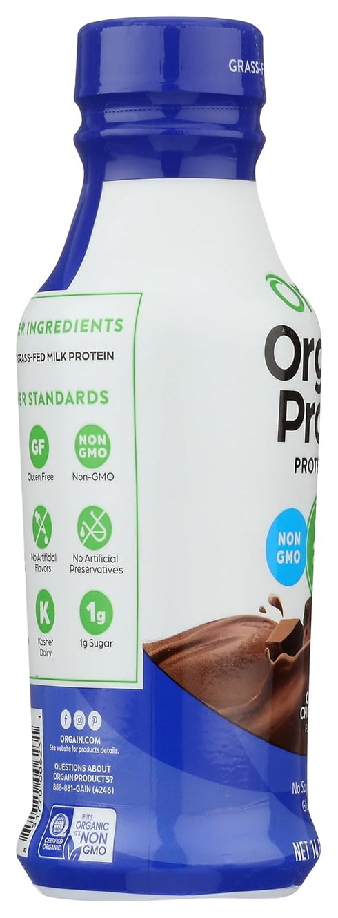 Creamy Chocolate Fudge Organic Protein Shake by Orgain