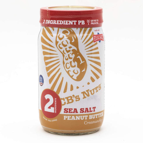 CB's Nuts (2) Salted Creamunchy Peanut Butter US grown