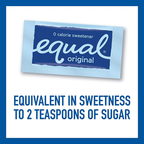 Equal Sugar Substitute Packets, 4.1 oz, 115 ct