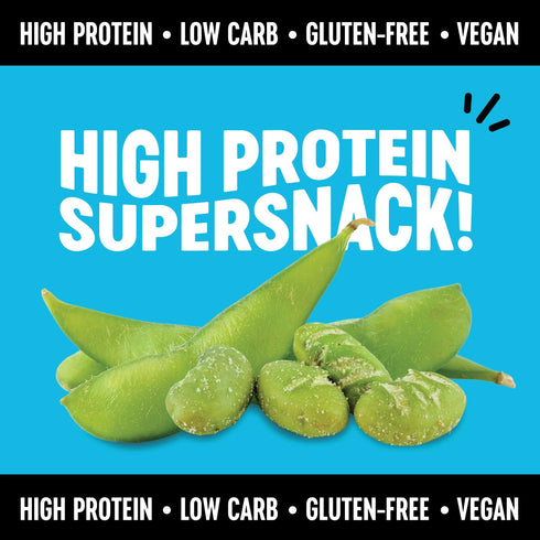 Pack 0.9oz (Pack 45) The Only Bean High Protein Snacks, Healthy Office Snacks, Healthy Snacks for Adults and Kids