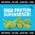 Pack 0.9oz (Pack 45) The Only Bean High Protein Snacks, Healthy Office Snacks, Healthy Snacks for Adults and Kids