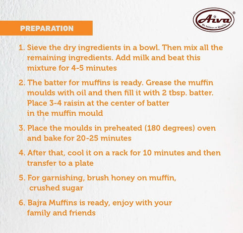 2 AIVA Pearl Millet Flour | Bajri Flour Pound Bajra Atta, Bajri ka Atta, Bajri Flour