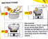 Talod 500 (Pack 12) Instant Handwa Mix Flour - Ready to Cook and eat - Gujarati Snack Food - Grams