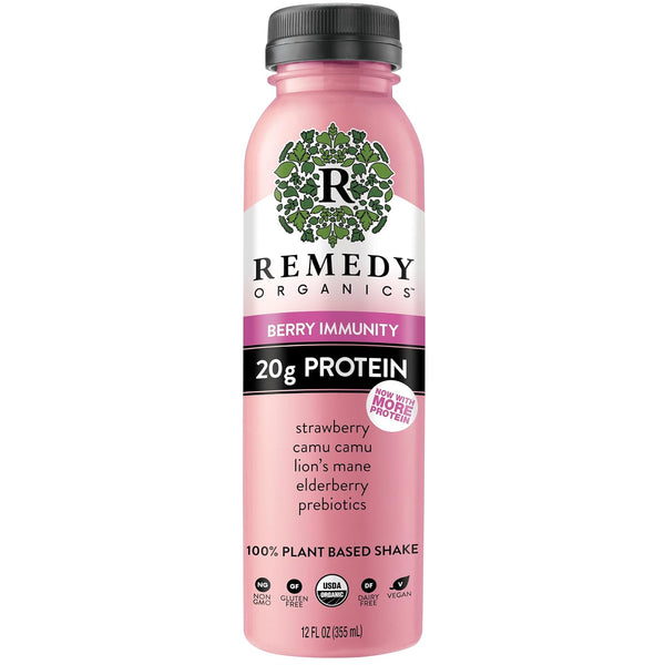 Remedy Organics, Beverage Berry Immunity, 12 Fl Oz