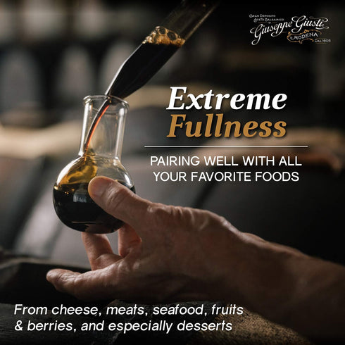 1.4 oz Giusti Family Reserve Balsamic Vinegar-Based Condiment - Premium Italian Condiment Based on Aceto Balsamico di
