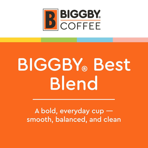 (2.5 LB, BIGGBY Whole Bean Coffees BIGGBY Best Blend)