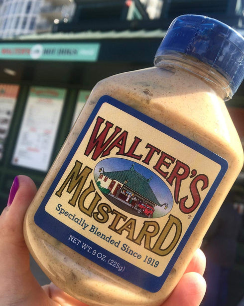 Walter's Mustard 9 oz 1919, , - World Famous, Specially Blended Since All Natural, No Additives, A Secret Blend