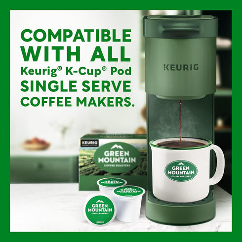 60 Count, (6 Packs 10) Green Mountain Coffee Roasters Caramel Vanilla Cream, Keurig Single Serve K-Cup Pods, Light