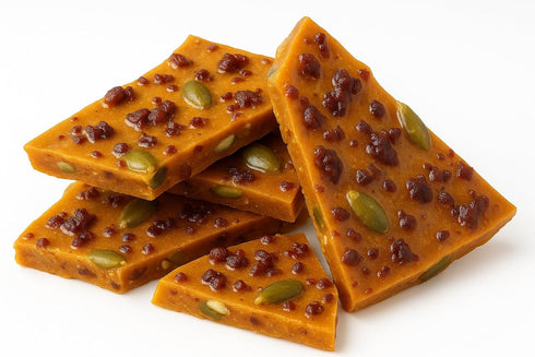 The Brittle Box Candy Co. 1 lb Bacon Pepitas Brittle Made to Order Hickory Smoked Bacon & Pumpkin Seeds Gourmet