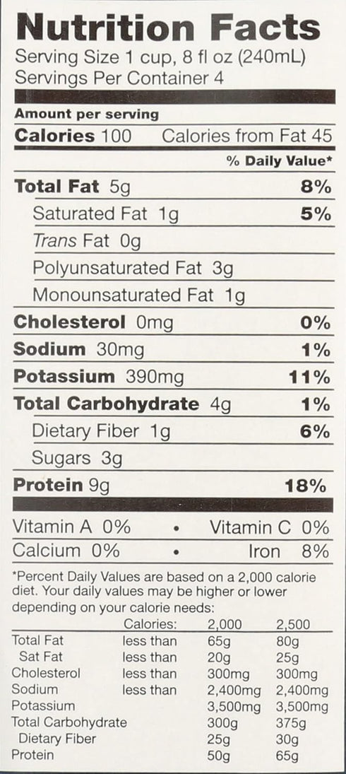 Westsoy 32 Oz , Soy Milk Vanilla Unsweetened Organic, Fl