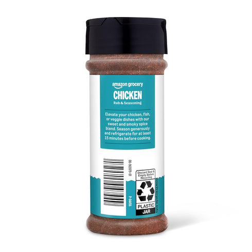 4.12 Oz Amazon Grocery, Chicken Rub & Seasoning