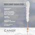 36 Candy Envy - Valentine's Day Rock Candy Sugar Sticks - Individually Wrapped Valentine Candies - Red and Pink Favors