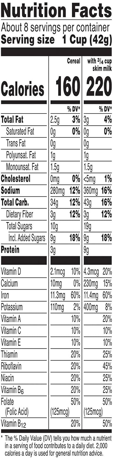 12.1 oz Special K Cereal Cinnamon Pecan
