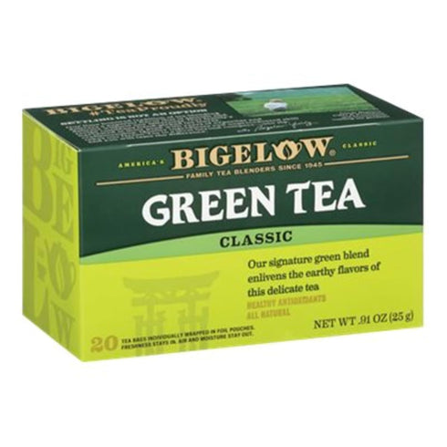 28 Bigelow Tea Green Tea Bags, Box Of Bags