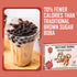 70% 6 (240g) Instant Brown Sugar Boba, Fewer Calories, Made with Konjac and Tapioca, Brown Sugar Boba Pearls for Boba