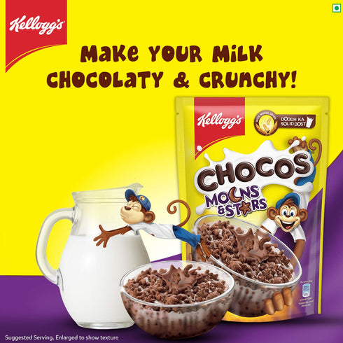 360 Kellogg's Multi Grain Chocos - Moons & Stars, g