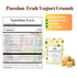 (3-Pack, 1.76 oz Juju-Oops Freeze-Dried Passion Fruit Mylk Crunch Vegan Soy Milk Fruit Bites with Real Fruit Pieces |