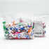 1 lb, (6 Turkish Soft Caramel Filled with Cocoa Cream Individually Wrapped, Assorted Chewy Fruit Candy Flavors), Bulk