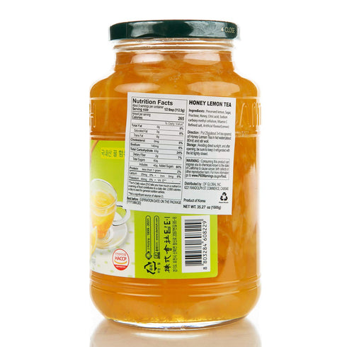 2.2 lb (35.3 oz) Damtuh Korean Honey Lemon Tea fl Lemon Marmalade Preserve for Hot or Iced Tea, Spread & Desserts