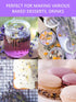 114g/4oz TeeLux Lavender Flowers Tea, Dried Lavender Buds for Drinks, Baking, DIY Beauty, Crafts, Sachets, Delightful
