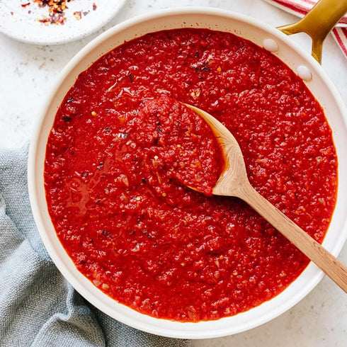 100% 24 oz (680g) Flora Foods Homestyle Marinara Sauce | Imported Italian Sauce Made From Natural Italian Ingredients |