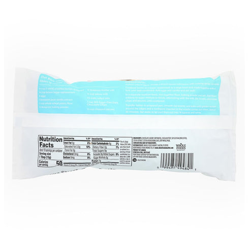 365 10 by Whole Foods Market, Sugar-Free Dark Chocolate Baking Chips, Ounce