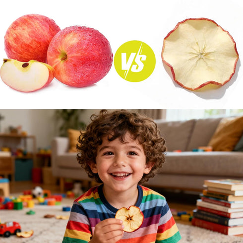 3.52oz 100g WAKIKI Dried Apple Slices,Dehydrated Apples, Dried Apples, No Added Sugar, No Nothing, Dried Fruit Tea