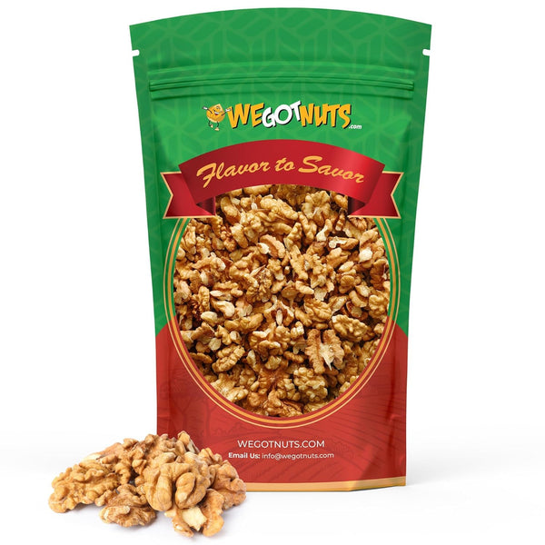 Two Pounds Of California Walnuts, 100% Natural, NO PPO, No Preservatives,Shelled,Raw -